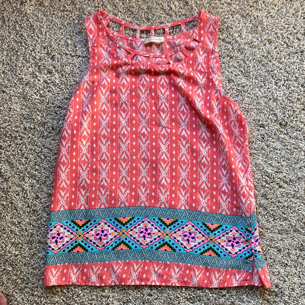 Skies are Blue dressy tank